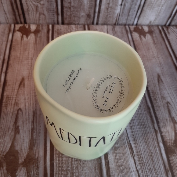 Rae Dunn MEDITATE Candle - Picture 8 of 13